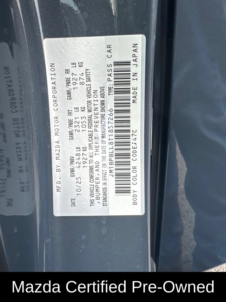 Certified 2026 MAZDA MAZDA3 Carbon AWD/4WD image 35