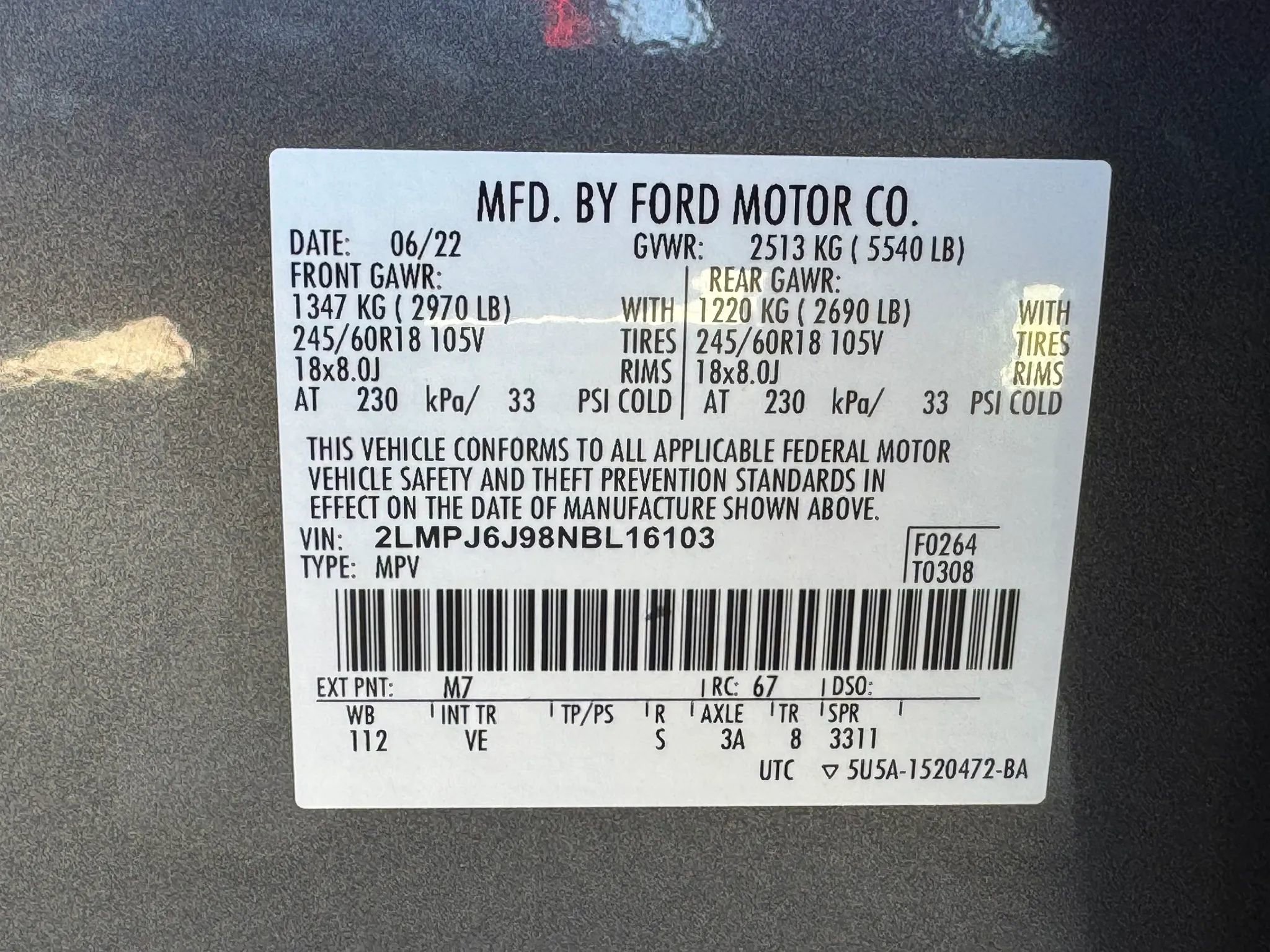 Used 2022 Lincoln Nautilus FWD w/ Premium Package image 43