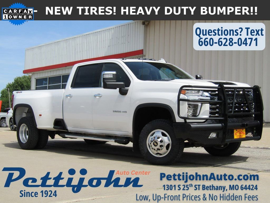 Used 2021 Chevrolet Silverado 3500 LTZ w/ LTZ Plus Package