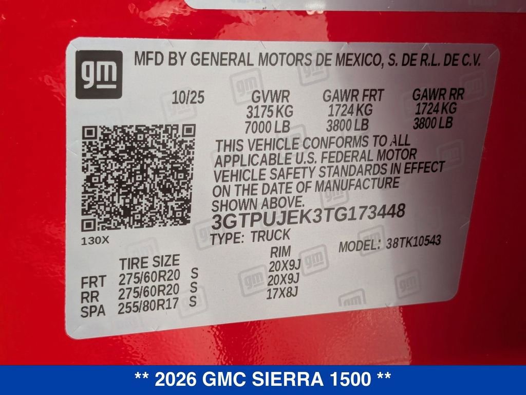 New 2026 GMC Sierra 1500 Elevation image 36