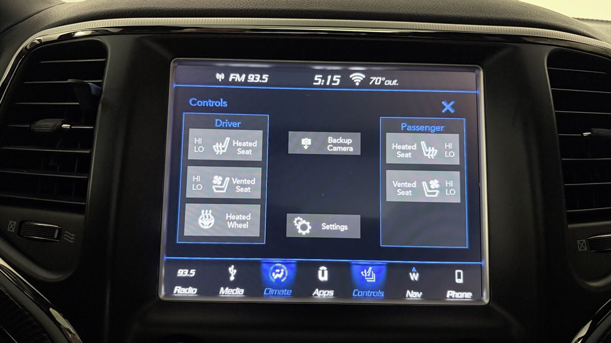 Used 2018 Jeep Grand Cherokee Trackhawk w/ Trailer Tow Group IV AWD/4WD image 22