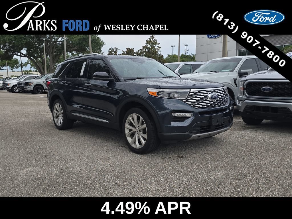 Certified 2024 Ford Explorer Platinum w/ Technology Package