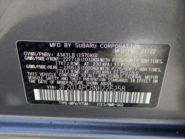 Used 2022 Subaru Crosstrek 2.0i Premium AWD/4WD image 22