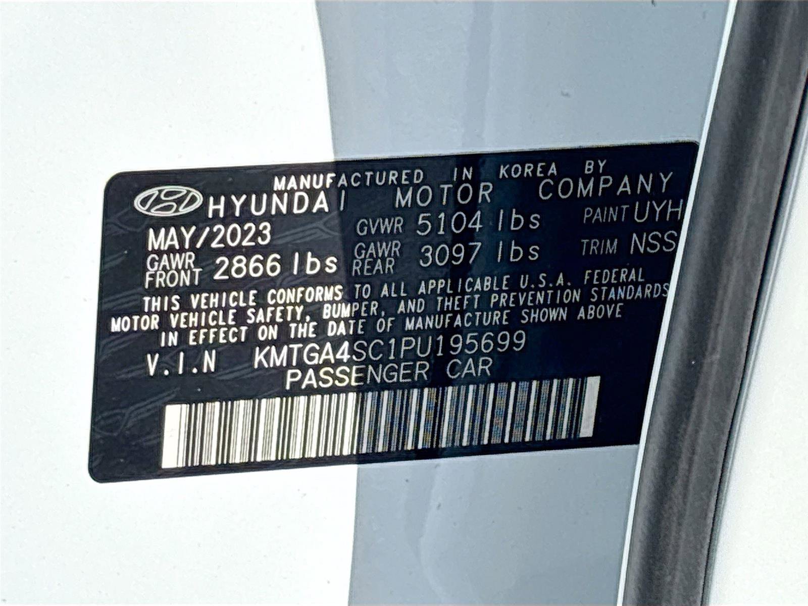 Used 2023 Genesis G80 2.5T w/ Sport Prestige Package image 38