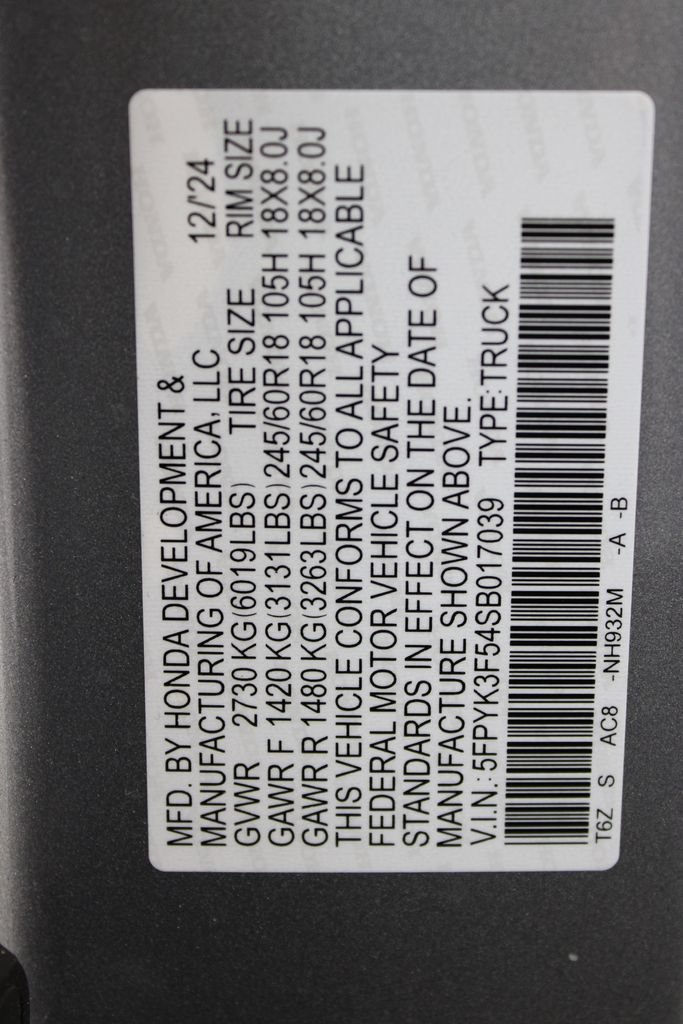 Used 2025 Honda Ridgeline RTL image 32