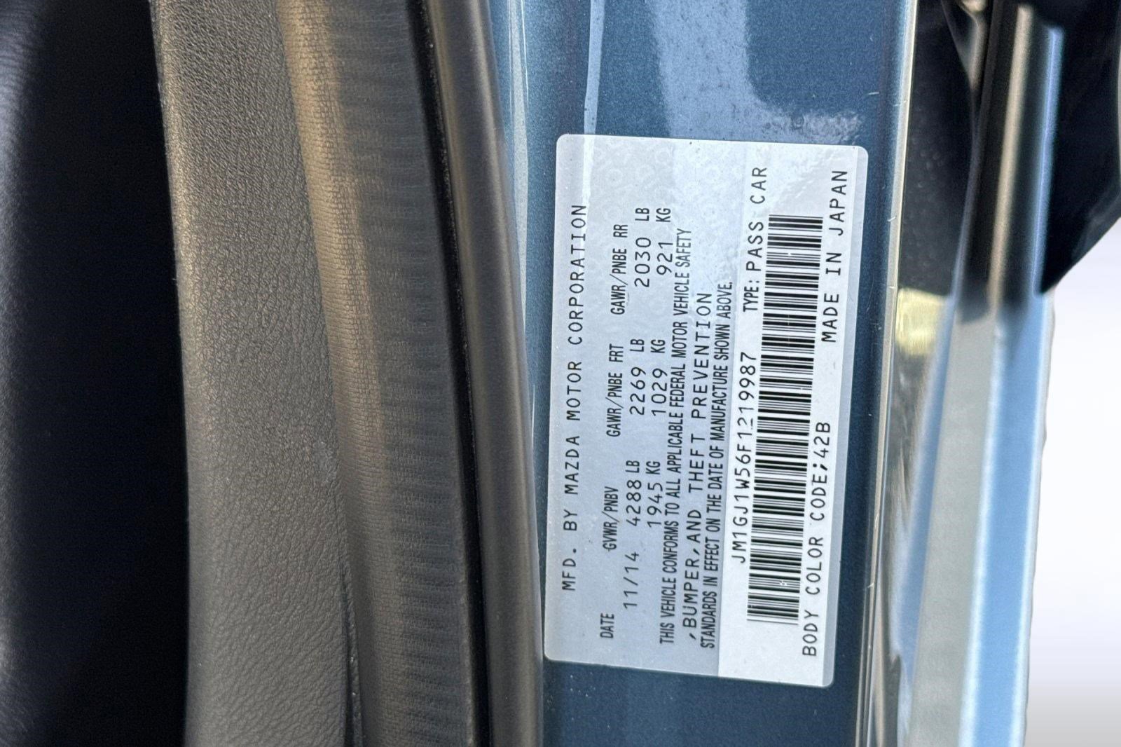 Used 2015 MAZDA MAZDA6 Grand Touring FWD image 24