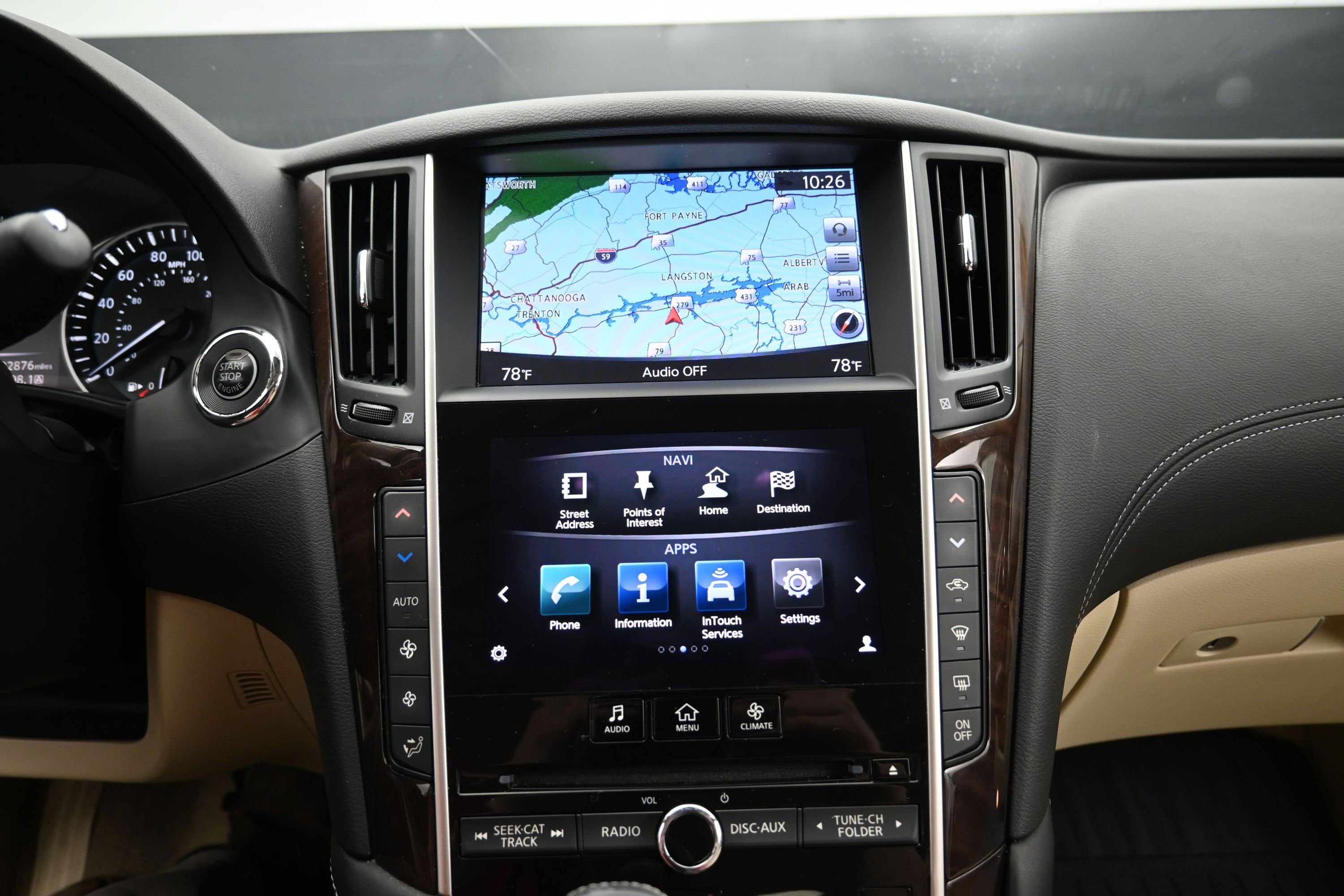 Used 2018 INFINITI Q50 Luxe w/ Sensory Package (Luxe) RWD image 16
