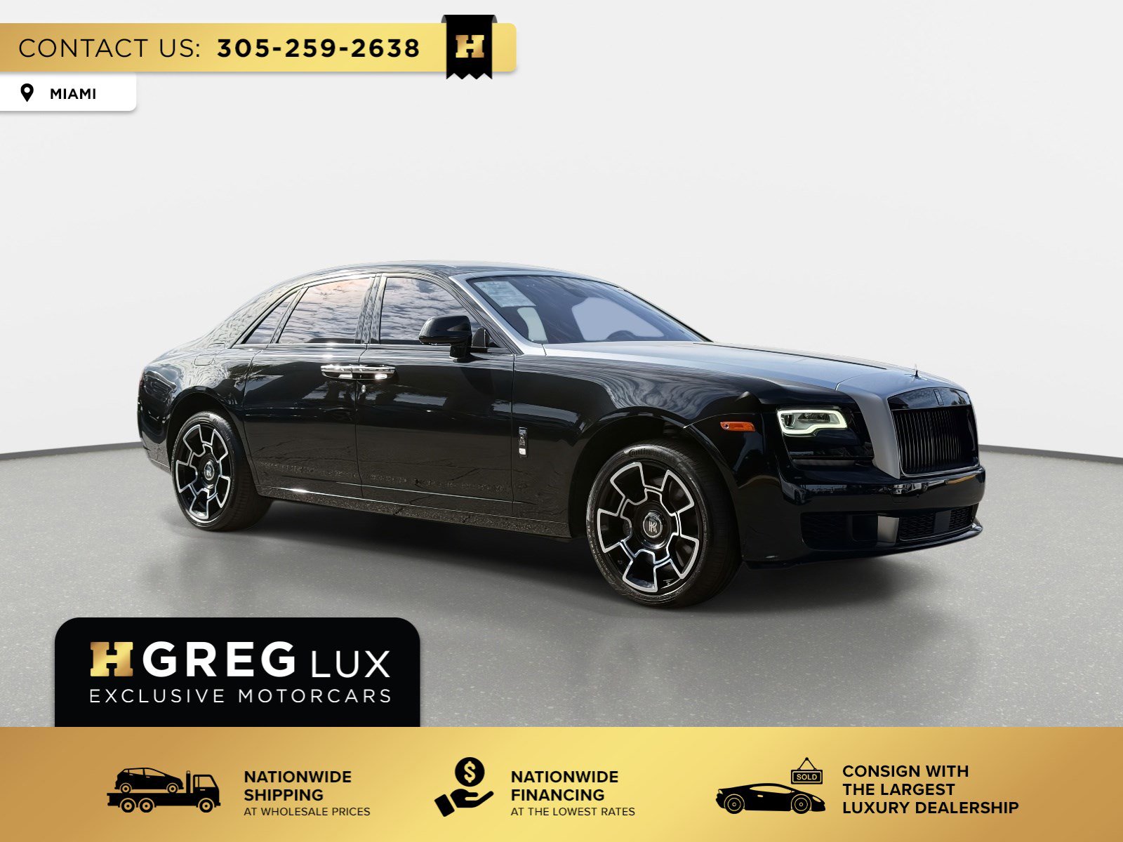 Used 2020 Rolls-Royce Ghost Black Badge