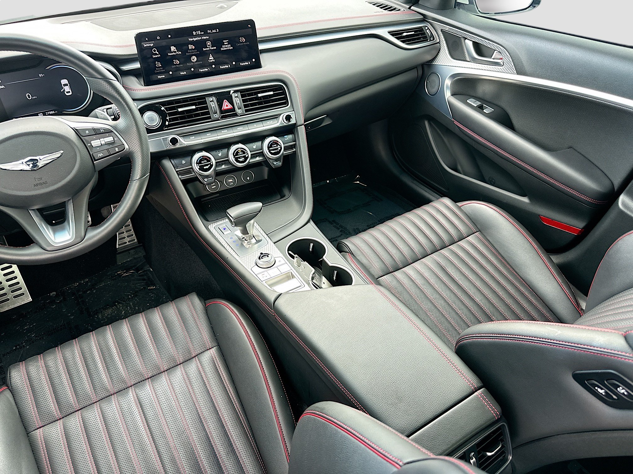 Used 2023 Genesis G70 2.0T w/ Sport Prestige Package RWD image 25