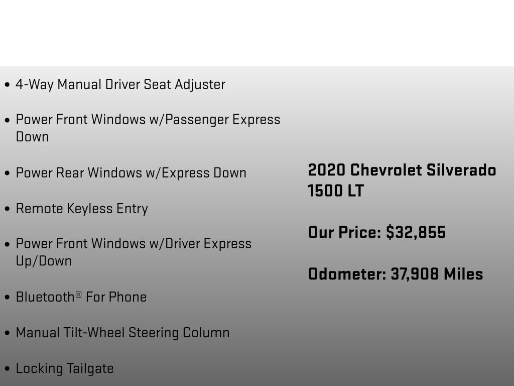 Used 2020 Chevrolet Silverado 1500 LT w/ Trailering Package AWD/4WD image 26