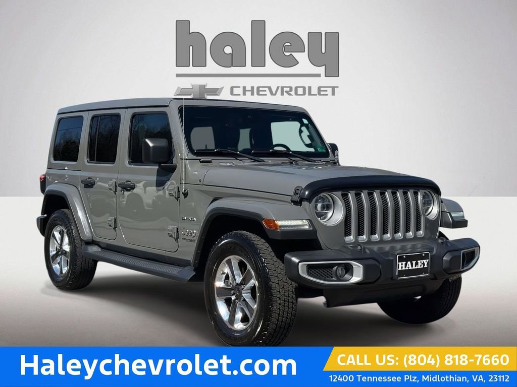 Used 2021 Jeep Wrangler Unlimited Sahara image 1
