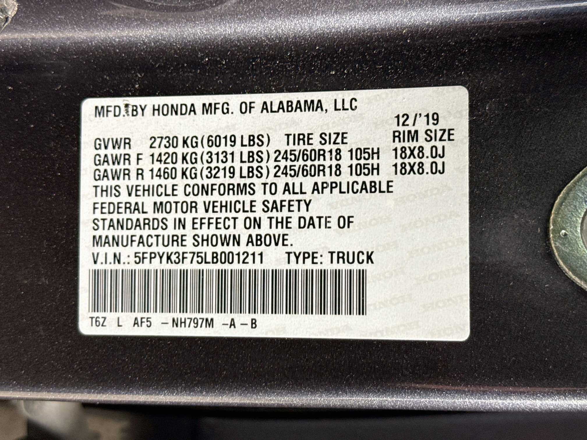 Used 2020 Honda Ridgeline RTL-E image 39