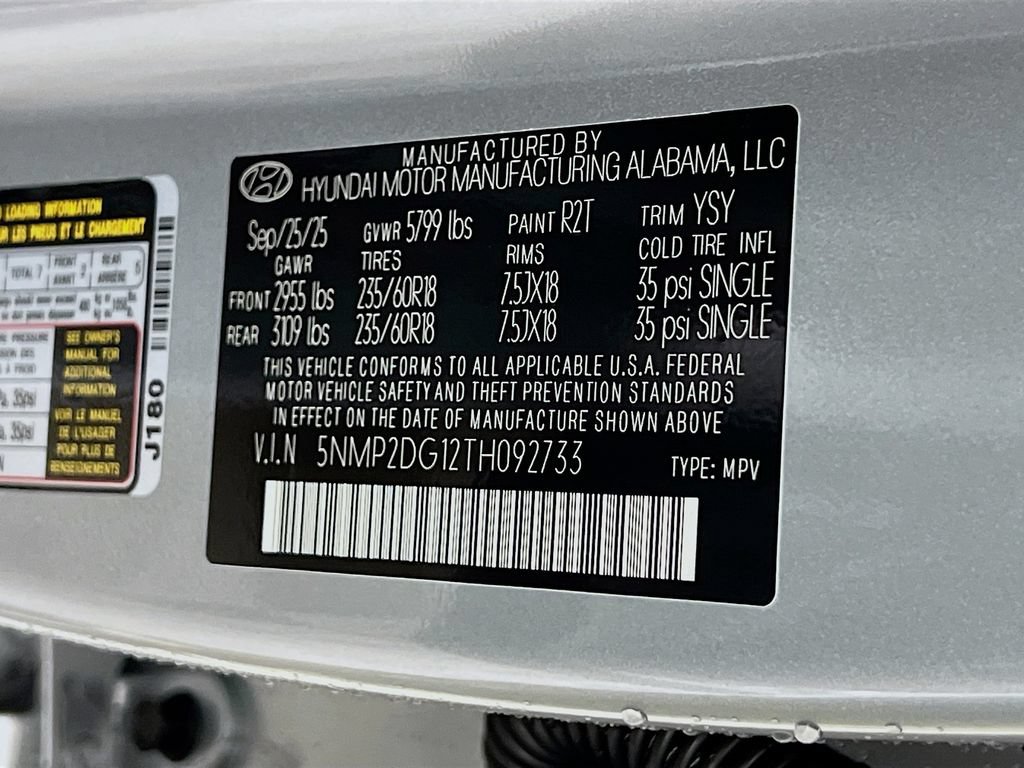 New 2026 Hyundai Santa Fe SEL AWD/4WD image 25