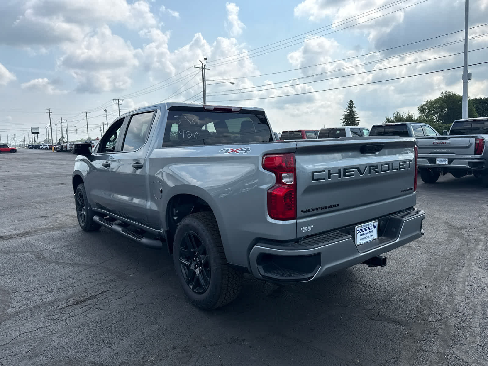 New 2026 Chevrolet Silverado 1500 Custom w/ Turbomax Blackout Package AWD/4WD image 3