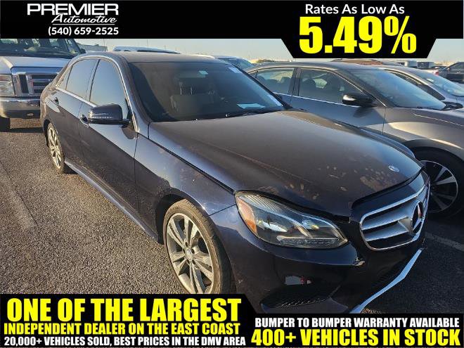 Used 2016 Mercedes-Benz E 350 4MATIC Sedan w/ Premium Package