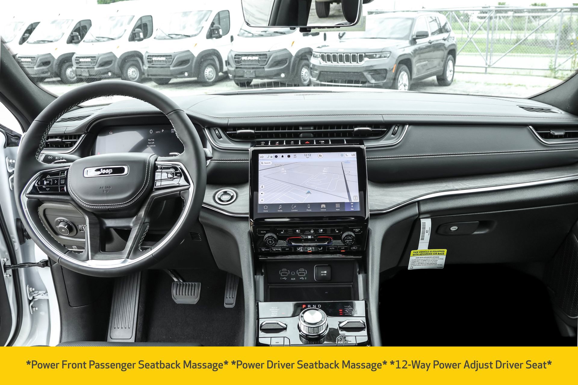 New 2025 Jeep Grand Cherokee Overland w/ Luxury Tech Group IV image 13