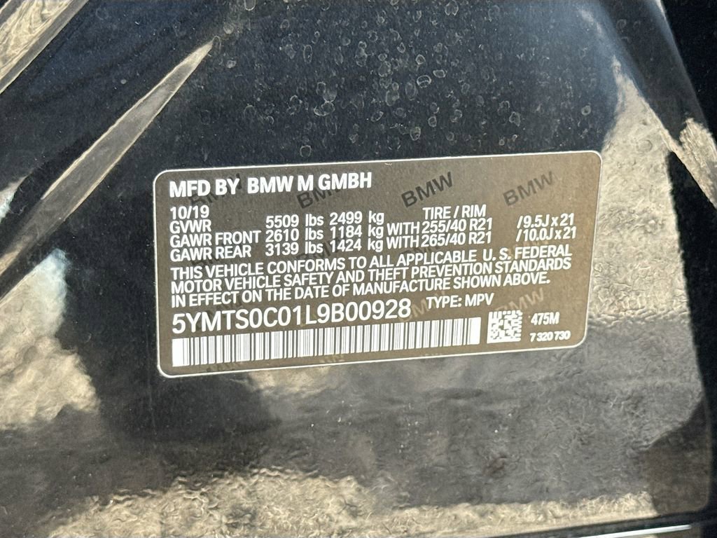 Used 2020 BMW X3 M w/ Executive Package image 33