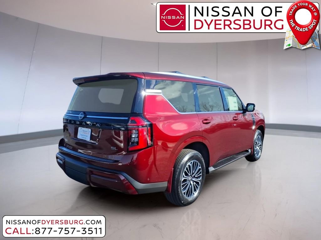 New 2026 Nissan Armada SL w/ Captain's Chari Seat Package RWD image 3