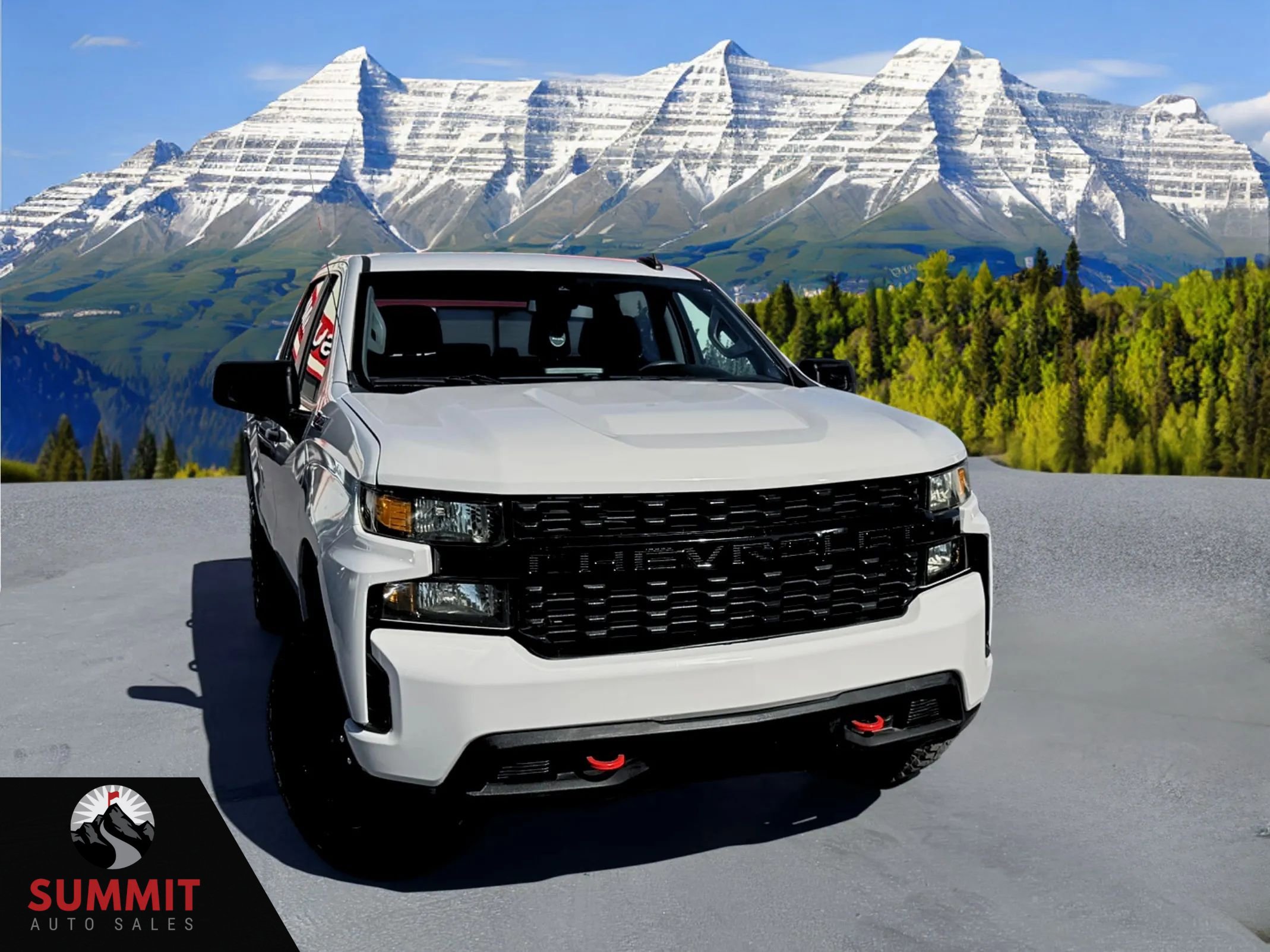 Used 2021 Chevrolet Silverado 1500 Custom Trail Boss w/ Safety Confidence Package AWD/4WD image 1