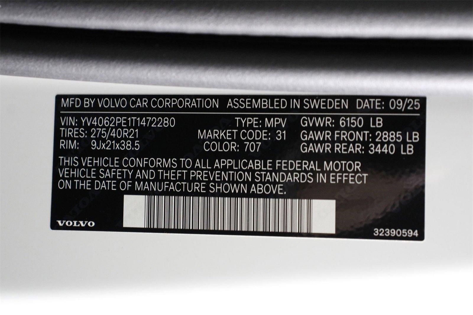 New 2026 Volvo XC90 B6 Plus w/ Protection Package image 17