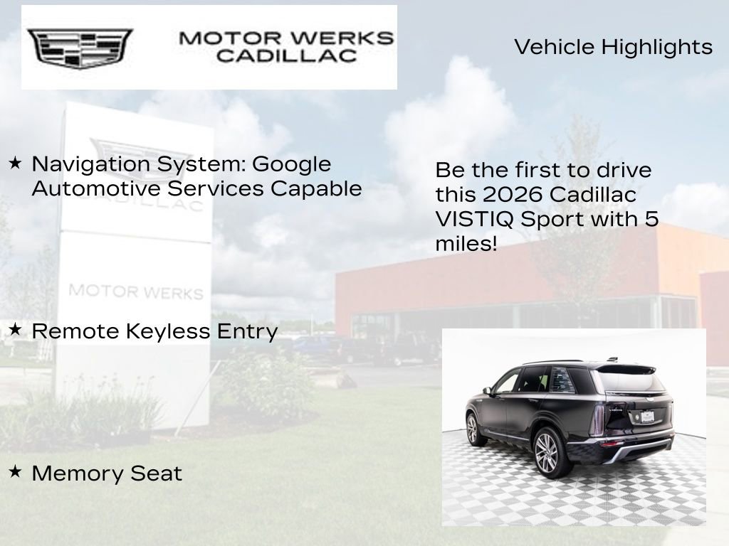 New 2026 Cadillac Vistiq Luxury AWD/4WD image 13