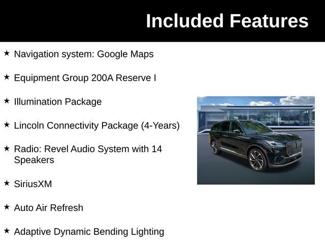 New 2026 Lincoln Aviator Reserve w/ Illumination Package RWD image 6