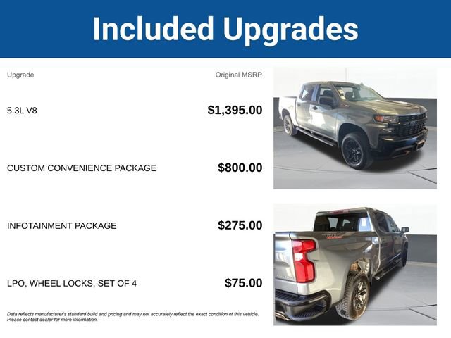 Used 2019 Chevrolet Silverado 1500 Custom Trail Boss w/ Custom Convenience Package image 5