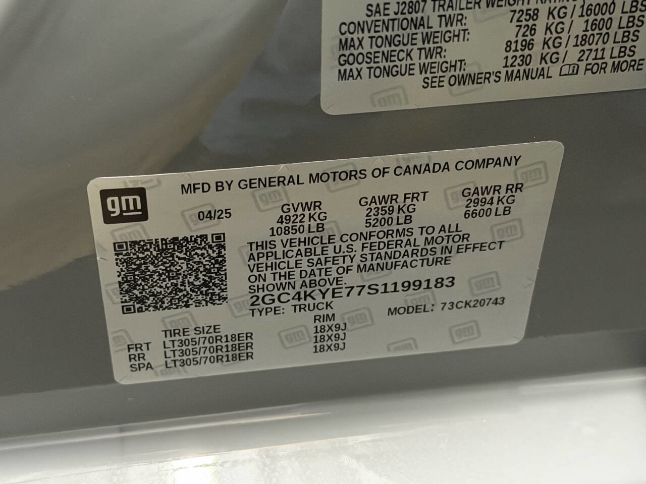 Used 2025 Chevrolet Silverado 2500 ZR2 w/ Technology Package image 23