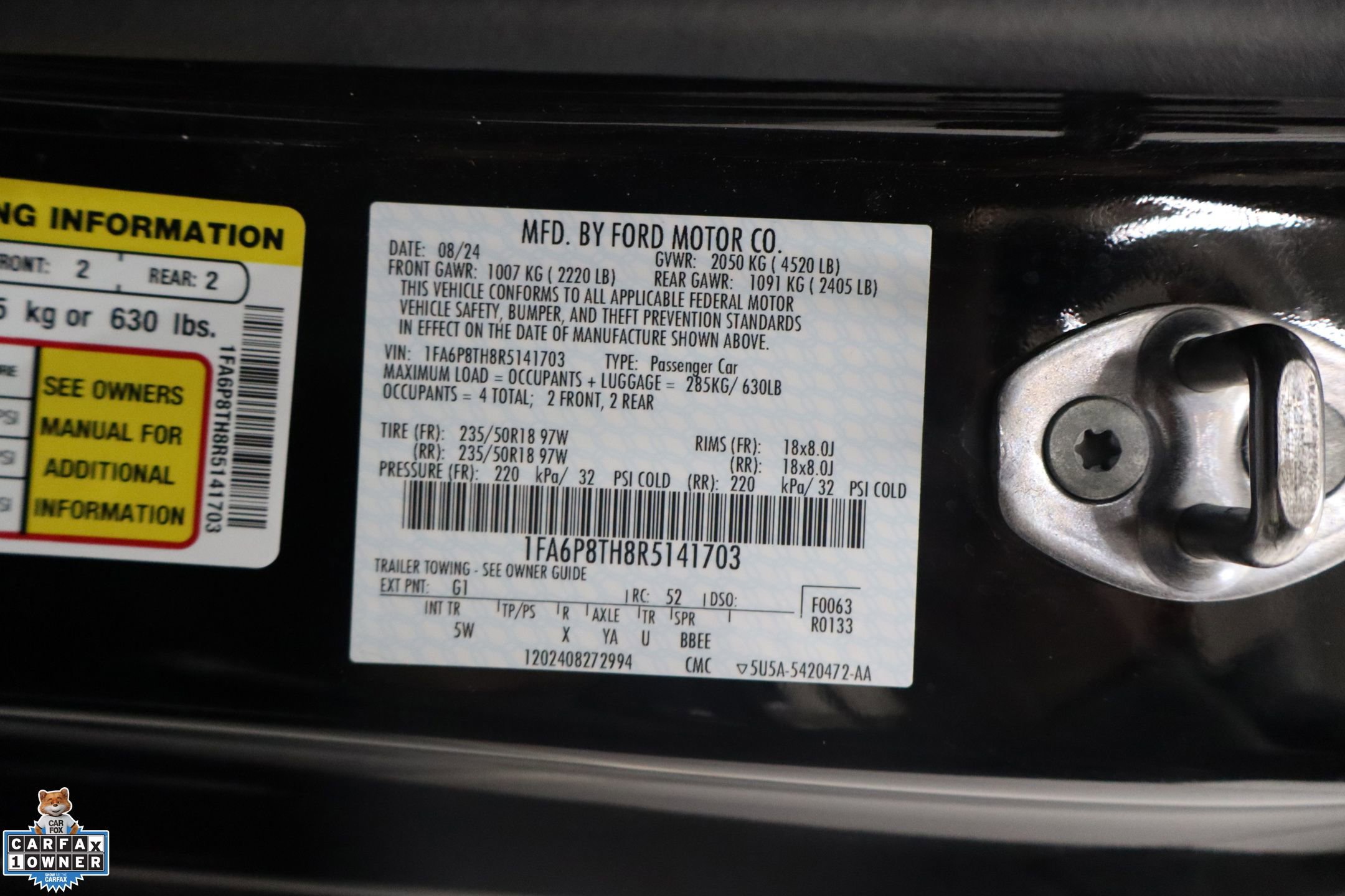 Used 2024 Ford Mustang Coupe w/ 2.3L High Performance Package image 29