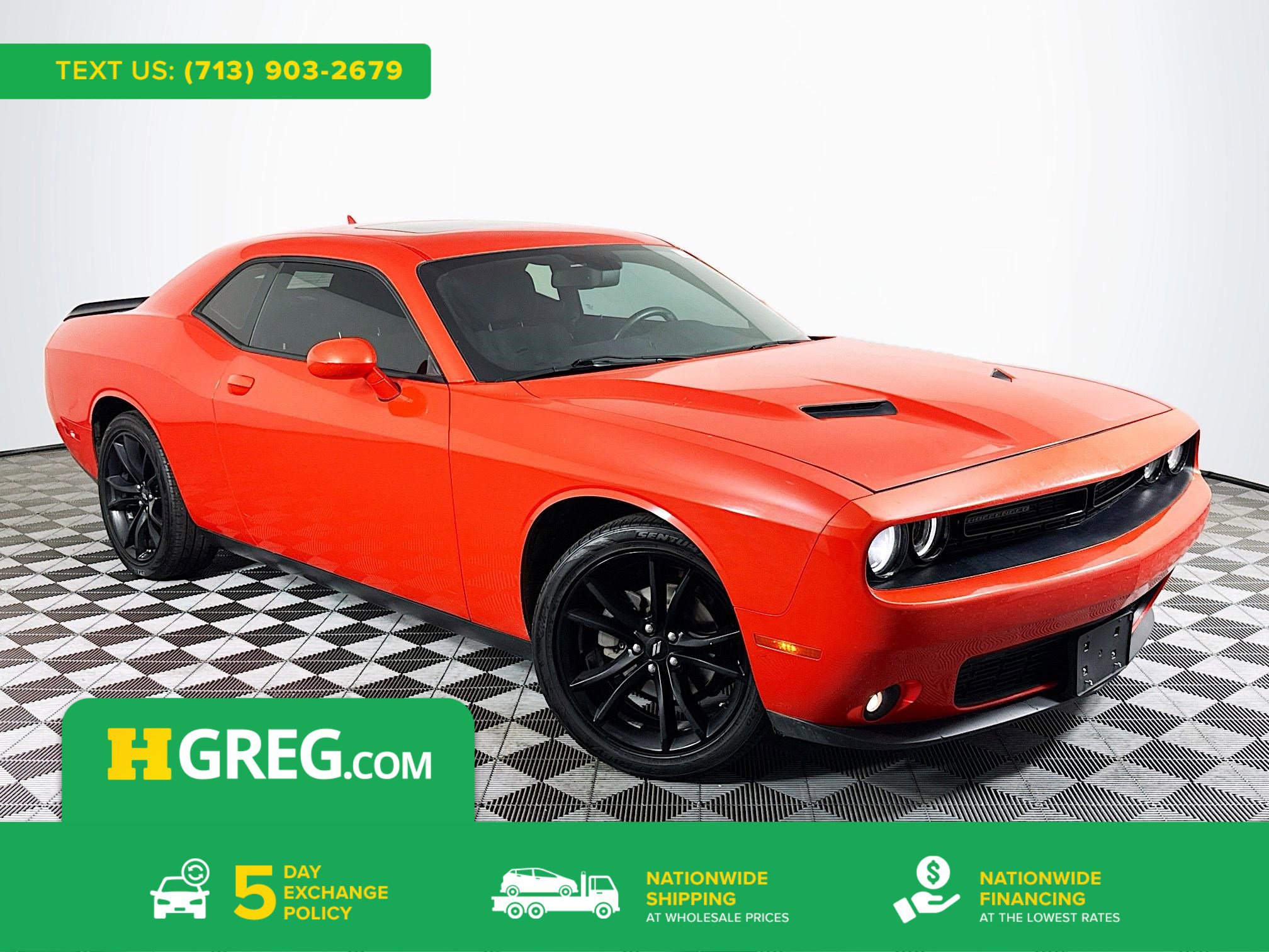 Used 2018 Dodge Challenger SXT w/ Blacktop Package