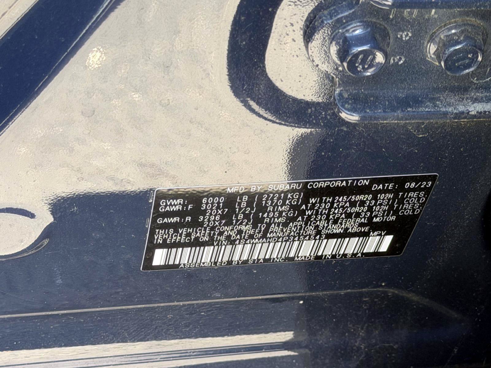 Used 2023 Subaru Ascent Onyx Edition AWD/4WD image 18