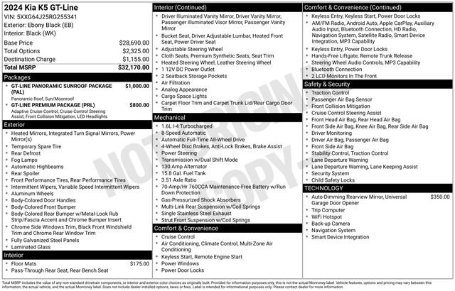 Used 2024 Kia K5 GT-Line image 4