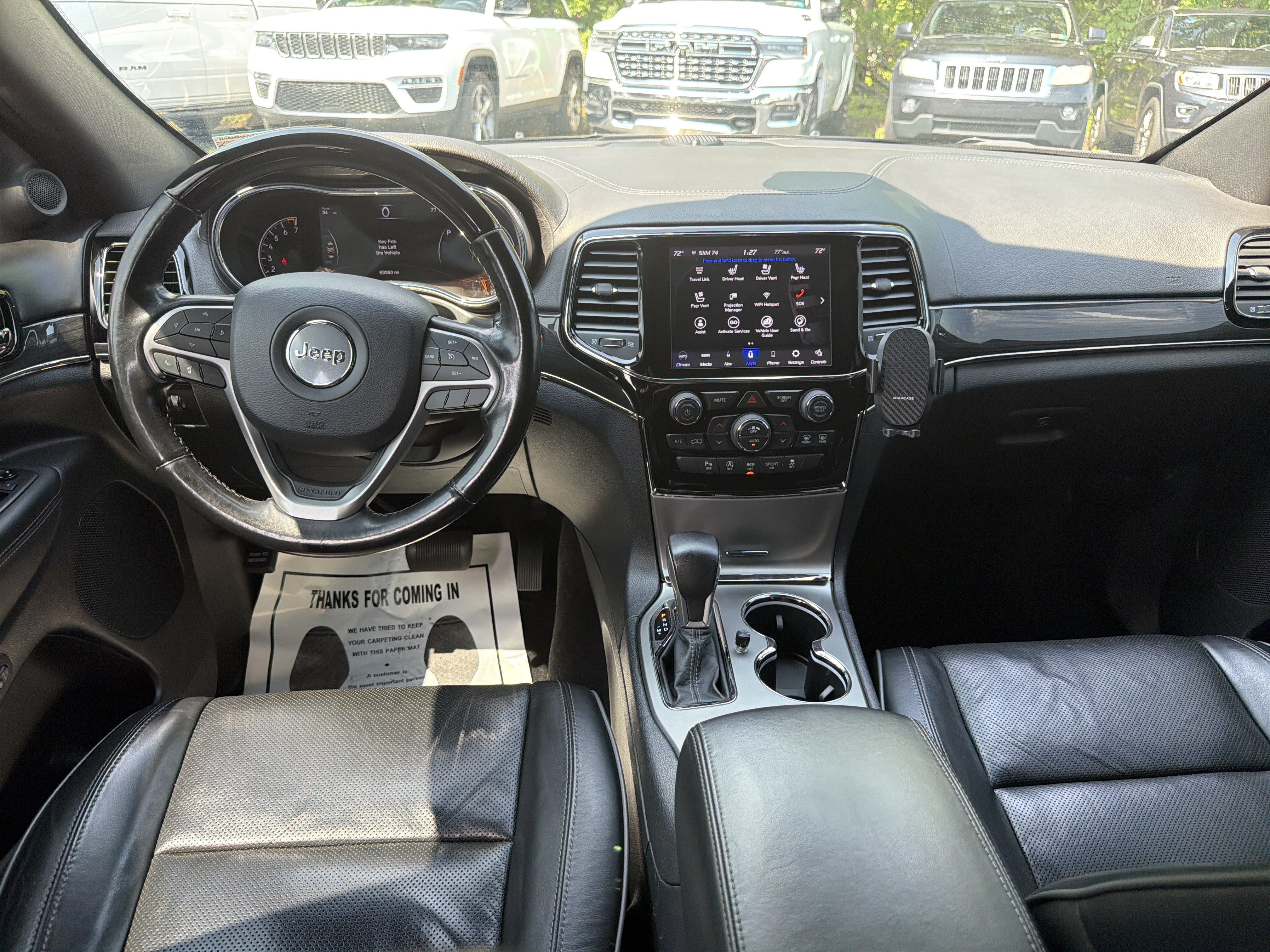 Certified 2020 Jeep Grand Cherokee Overland AWD/4WD image 15