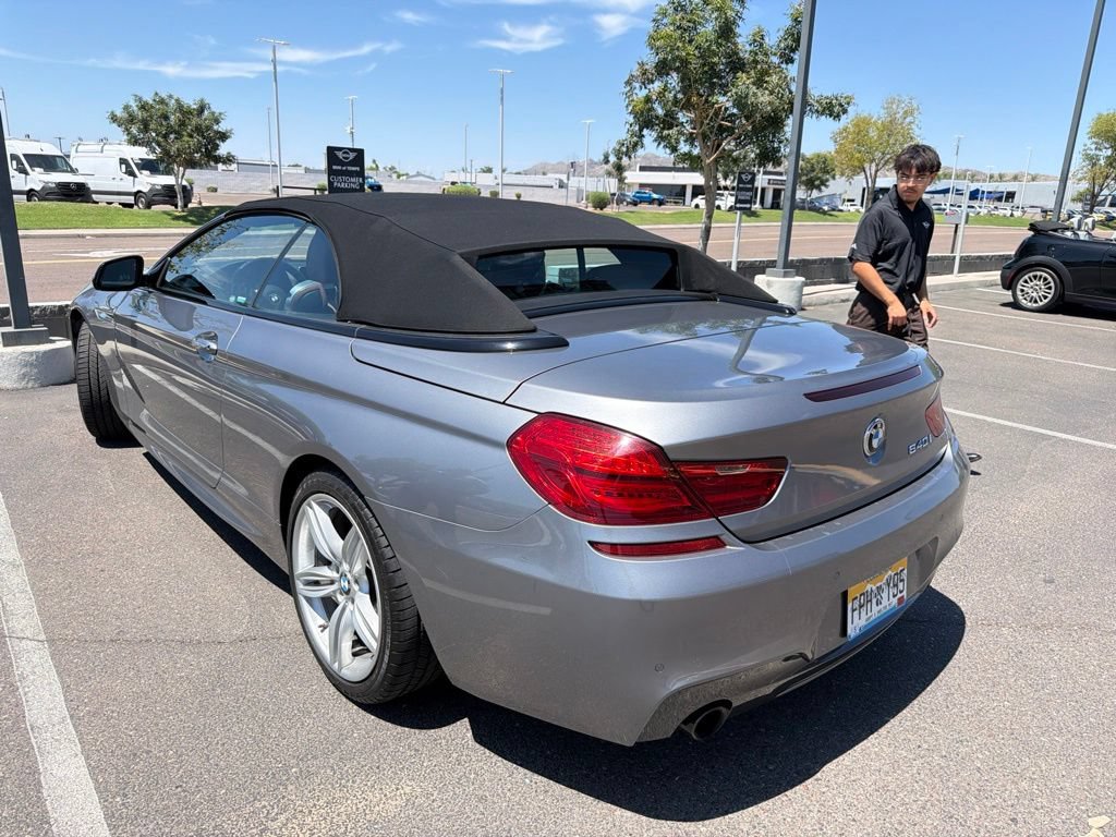 Used 2017 BMW 640i xDrive Convertible AWD/4WD image 4