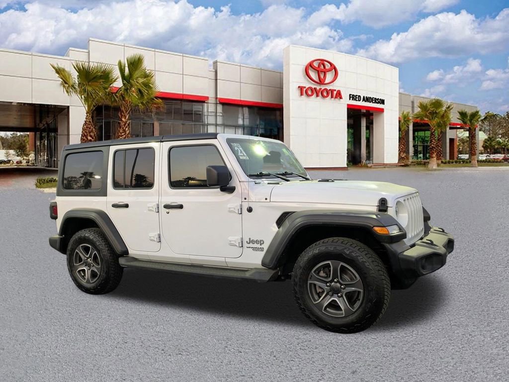 Used 2021 Jeep Wrangler Unlimited Sport image 2