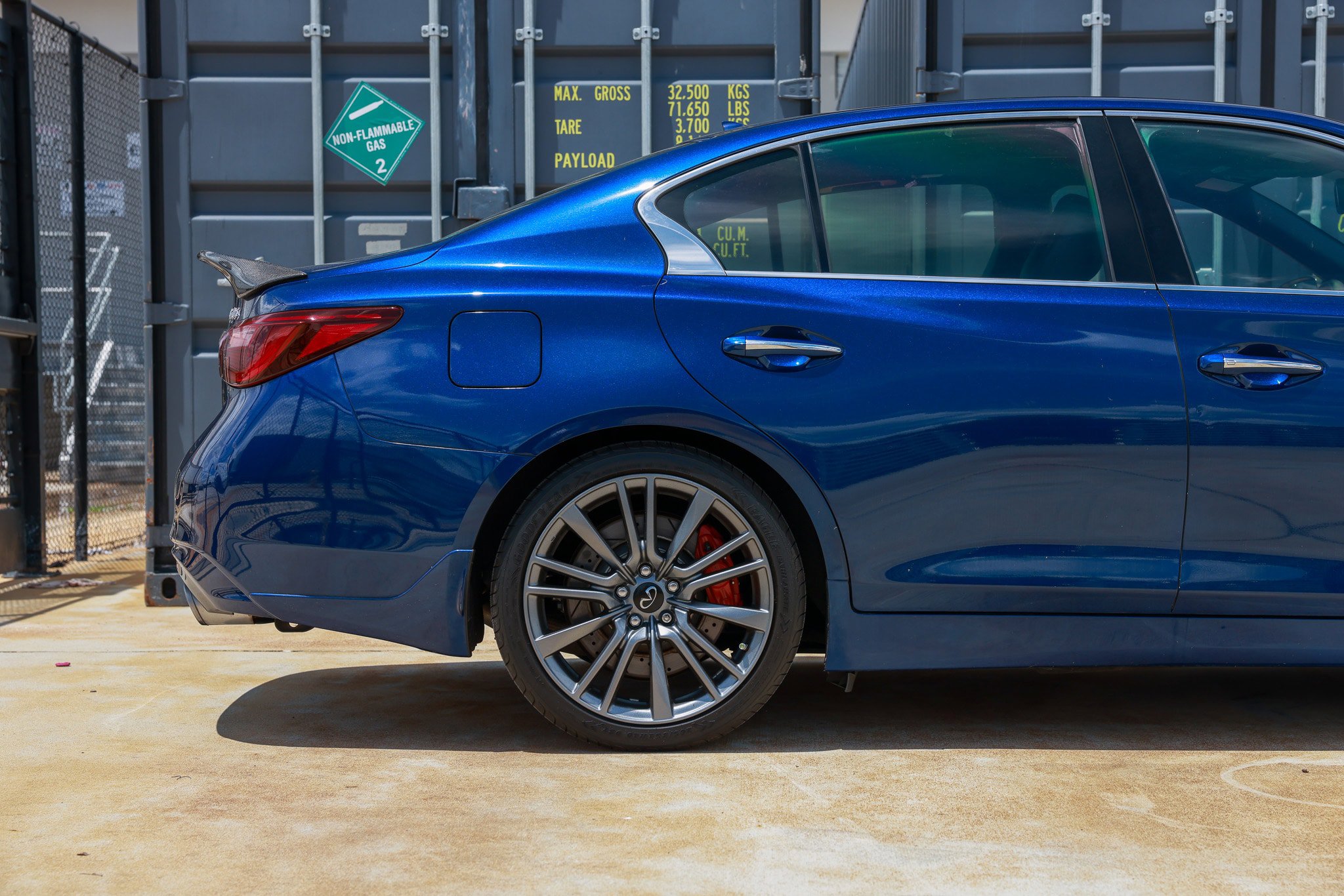 Used 2019 INFINITI Q50 Red Sport 400 w/ Cargo Package (L96) RWD image 28