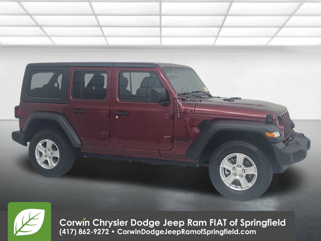 Certified 2022 Jeep Wrangler Unlimited Sport