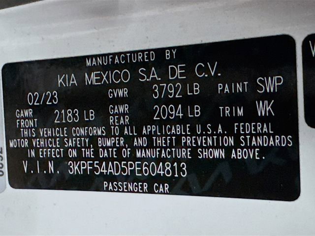 Used 2023 Kia Forte GT-Line w/ GT-Line Premium Package FWD image 14