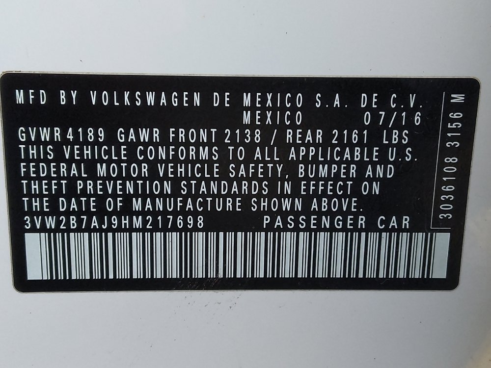 Used 2017 Volkswagen Jetta S FWD image 33