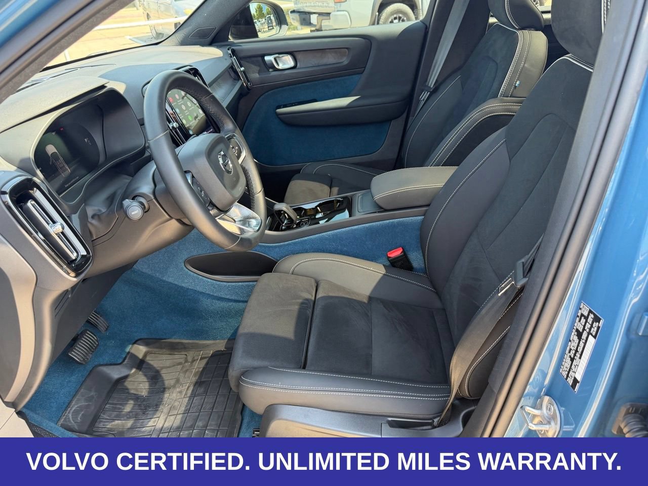 Certified 2024 Volvo C40 P8 Recharge Plus w/ Climate Package AWD/4WD image 29