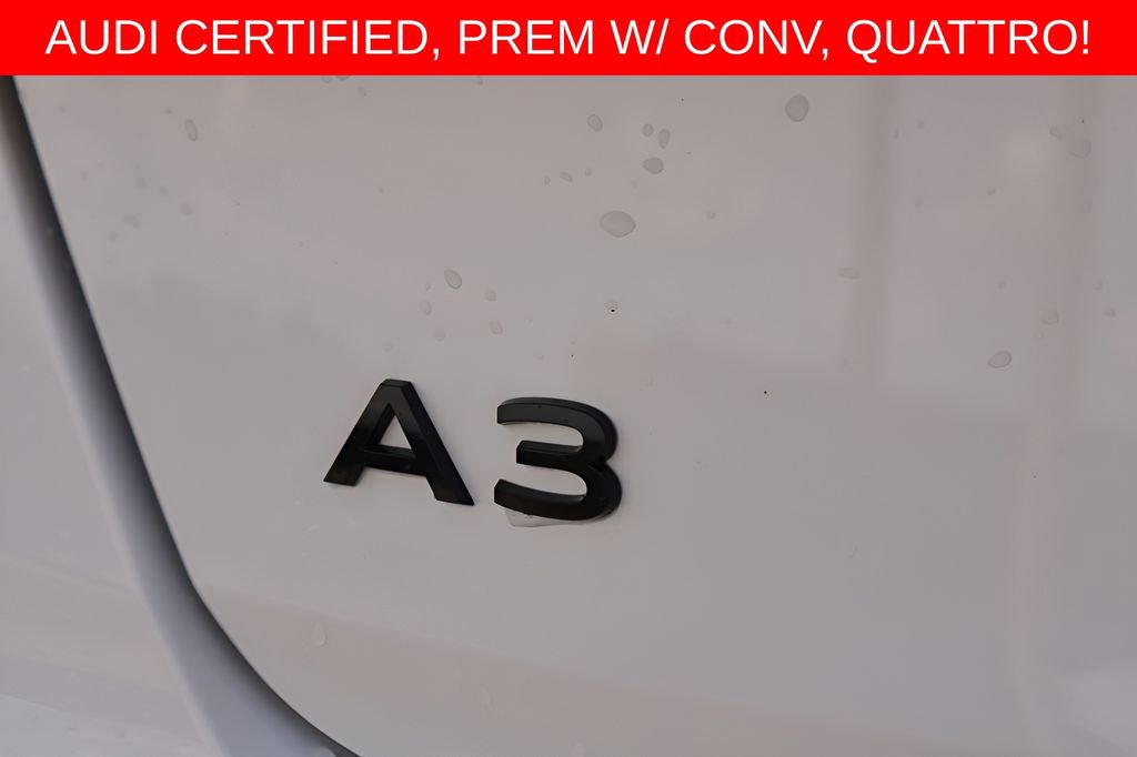 Used 2025 Audi A3 2.0T Premium w/ Convenience Package AWD/4WD image 26