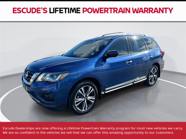 Certified 2017 Nissan Pathfinder Platinum w/ Family Entertainment Package image 1