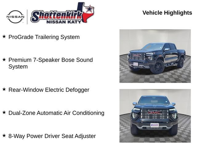 Used 2024 GMC Canyon Denali w/ LPO, Denali Black Edition AWD/4WD image 12