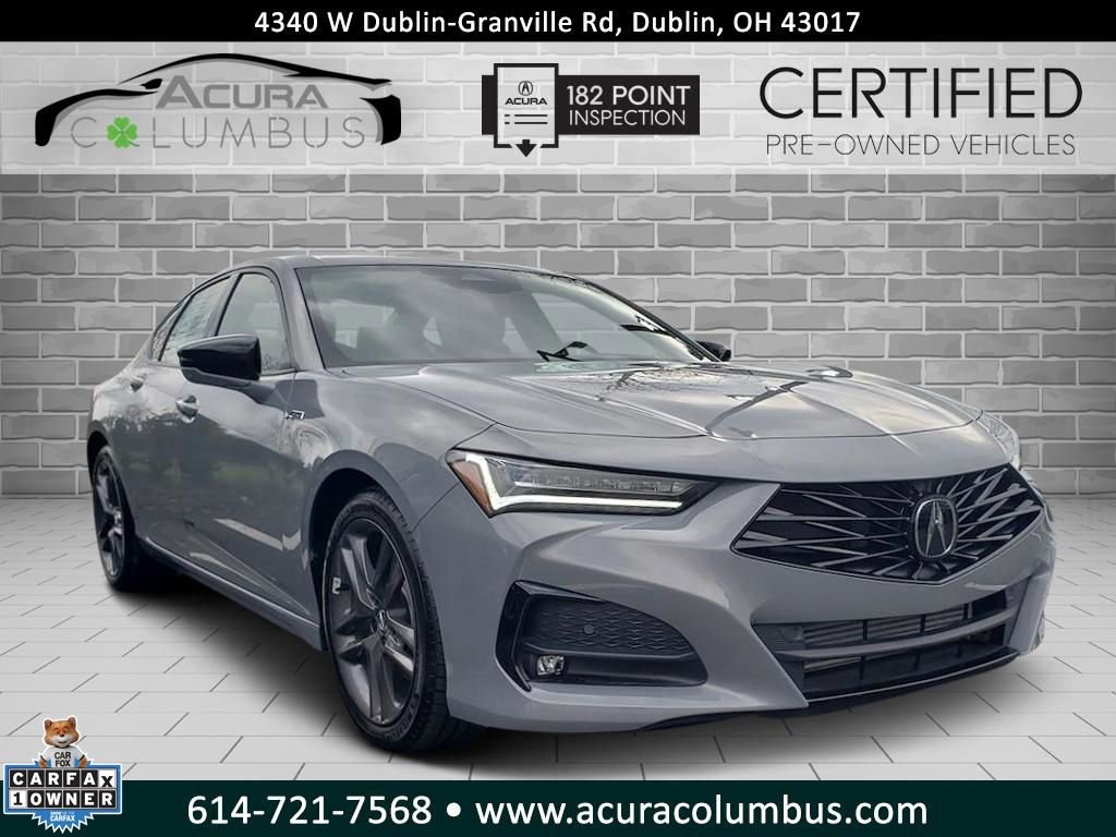 Certified 2025 Acura TLX SH-AWD w/ A-SPEC Pkg image 1