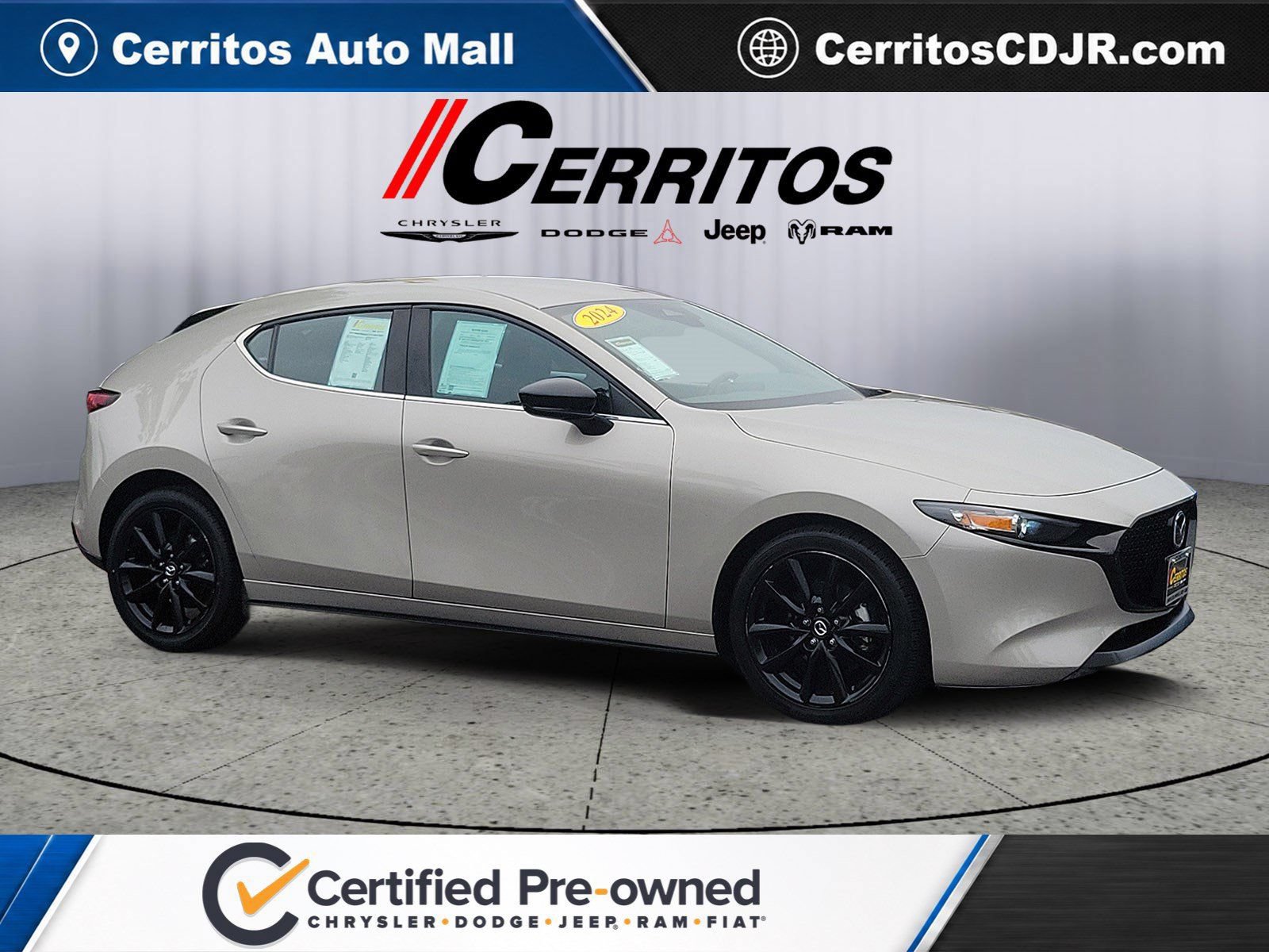 Used 2024 MAZDA MAZDA3 s FWD image 1