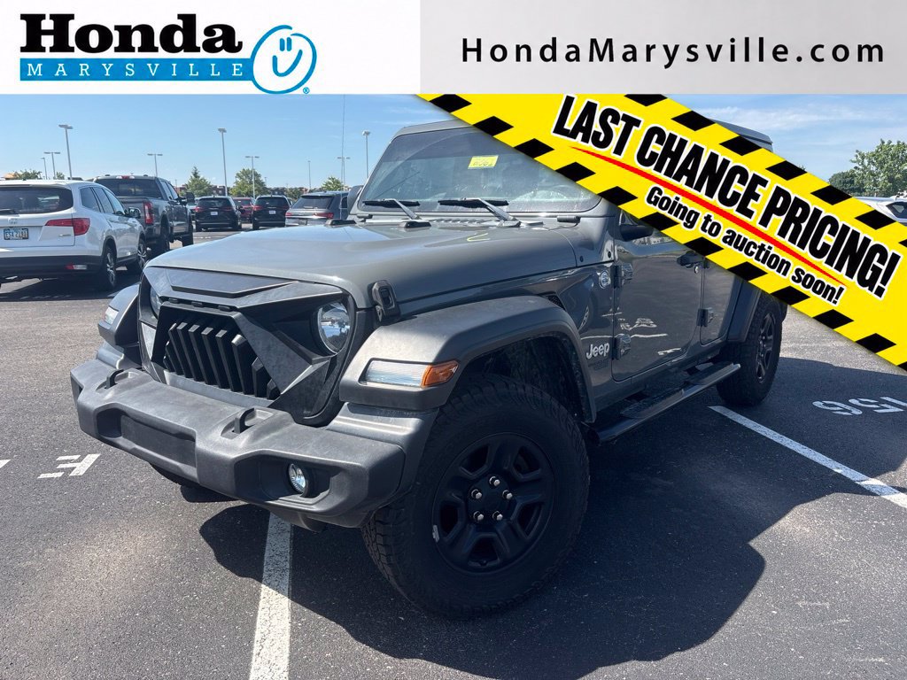 Used 2020 Jeep Wrangler Unlimited Sport