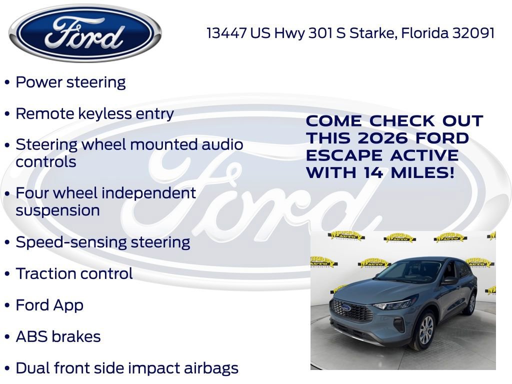 New 2026 Ford Escape Active w/ Tech Pack #1 FWD image 25