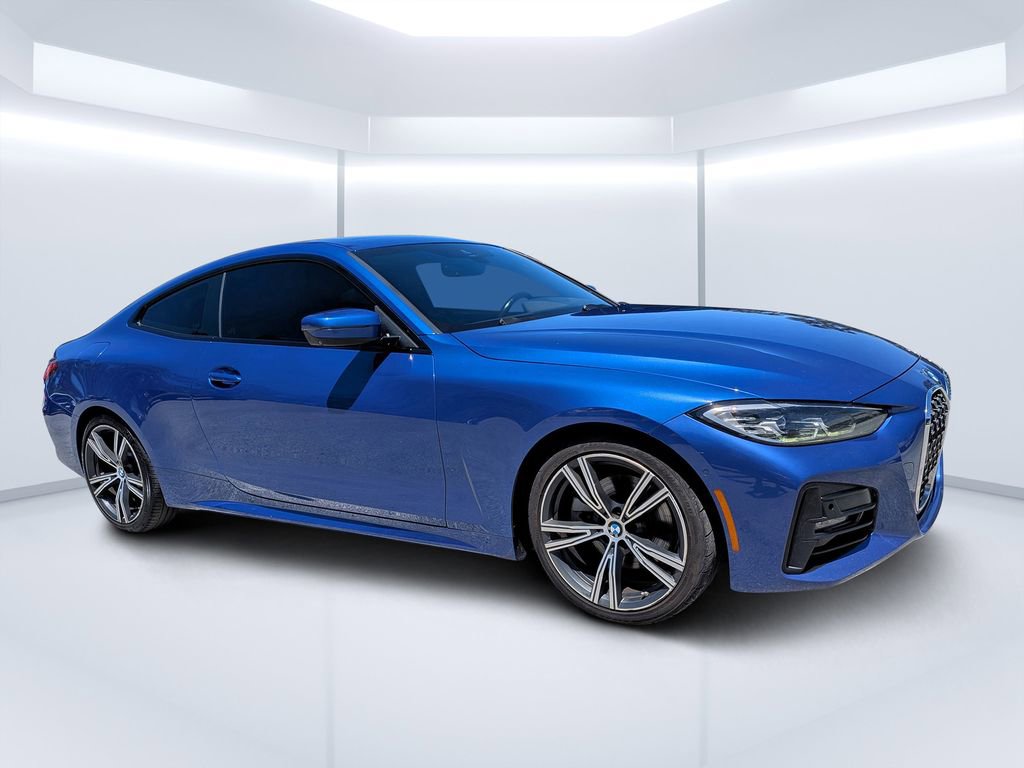 Used 2021 BMW 430i Coupe w/ M Sport Package RWD image 1