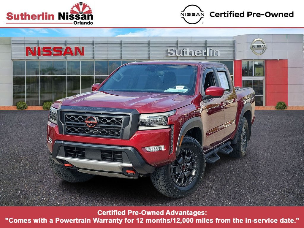 Certified 2022 Nissan Frontier PRO-4X w/ Pro-4X Premium Package