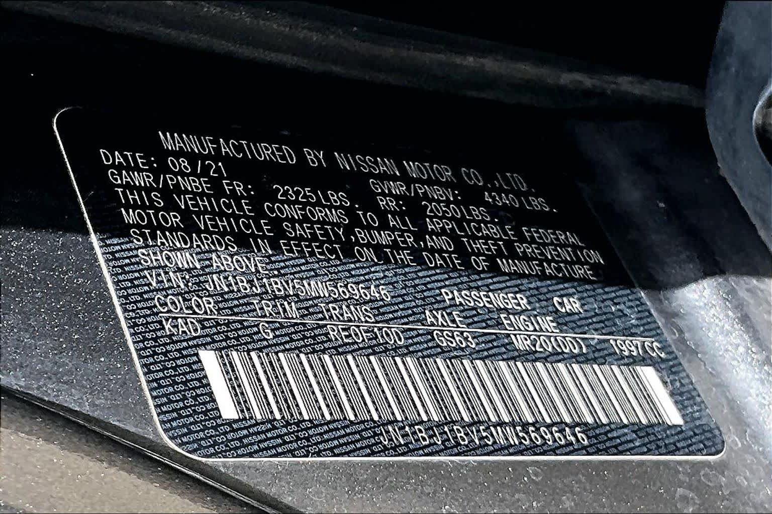 Used 2021 Nissan Rogue Sport SV w/ Technology Package FWD image 31